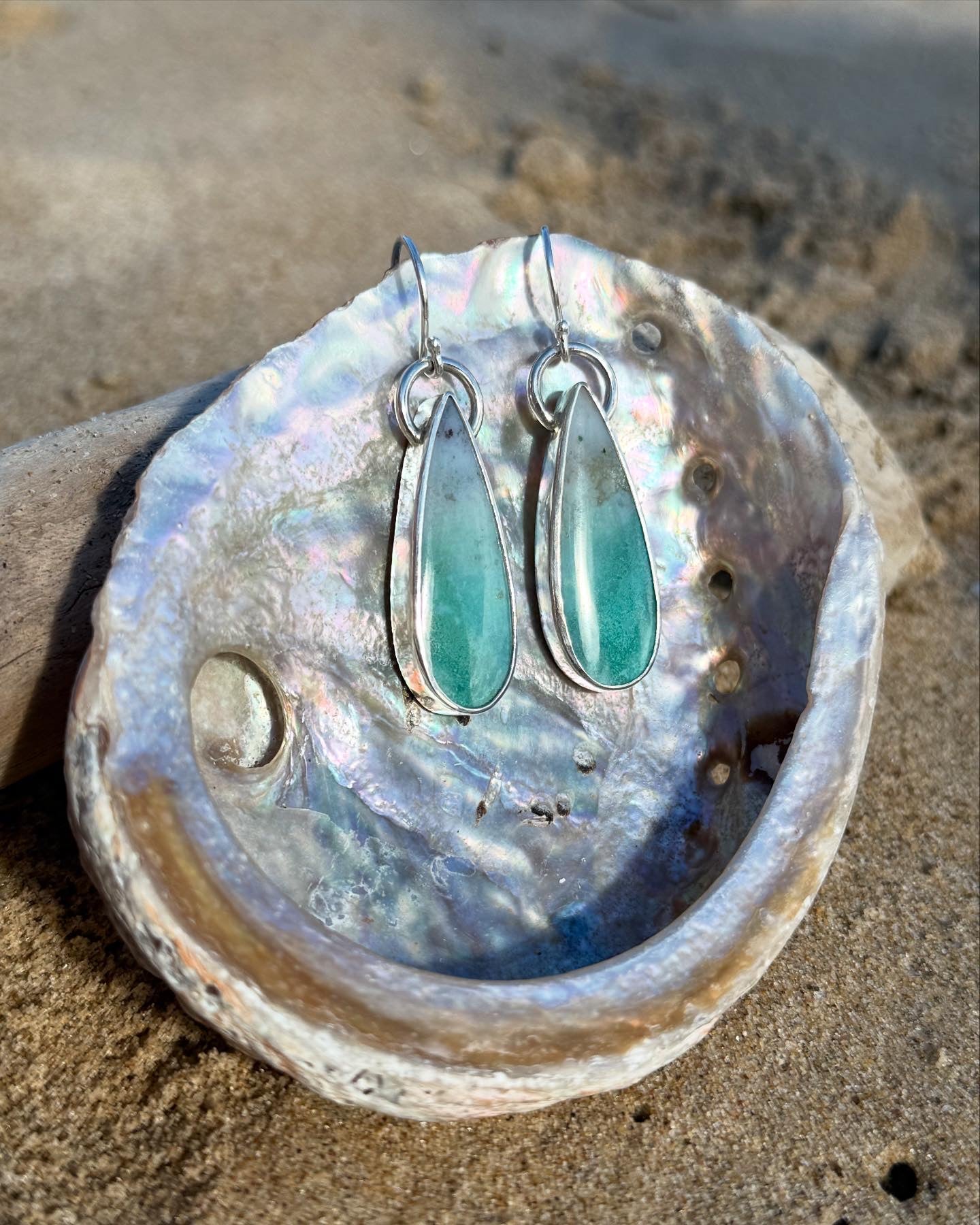 Seafoam Glow Earrings